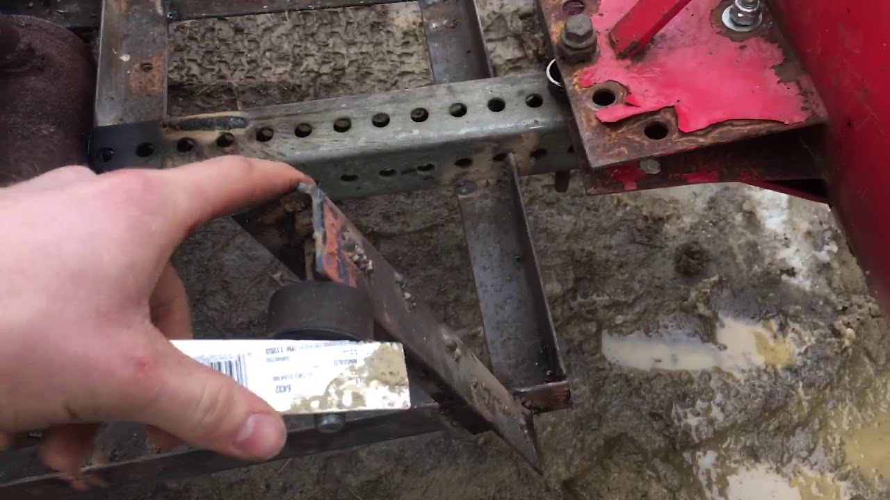 home made lawn mower snow plow YouTube