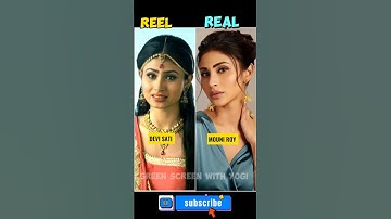 Devo Ke Dev Mahadev Cast Reel Vs Real 😍 #bollywood #shorts #reellife #devokedevmahadev #bestreels
