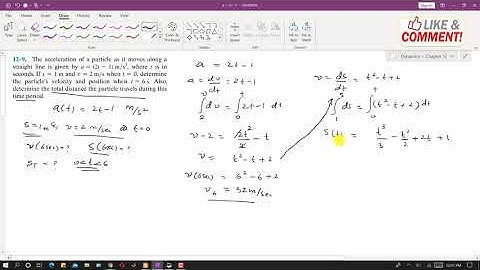 12-9 | Rectilinear Kinematics| Engineering Dynamics Hibbeler 14th Edition | Engineers Academy