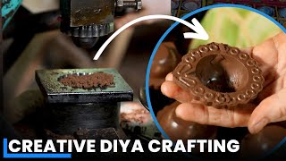 गुजरात की मिट्टी से बने दिये | Handmade Diya Making | Traditional Diwali Diya Manufacturing Process