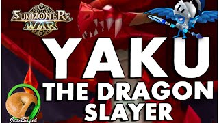 SUMMONERS WAR : YAKU THE DRAGON SLAYER!!!    (60 second Dragons B10 speedrun)