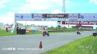 HFK HM601 motorcycle dvr camera at Supermoto Asia races in Thailand