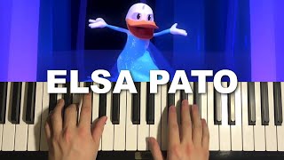 How To Play - Elsa Pato Meme Song (Piano Tutorial Lesson)