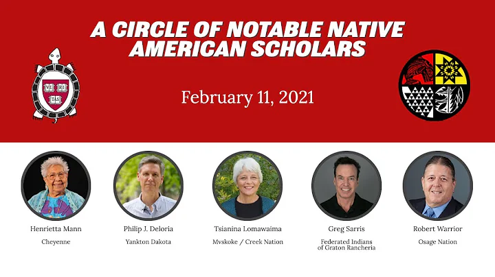 A Circle of Notable Native American Scholars