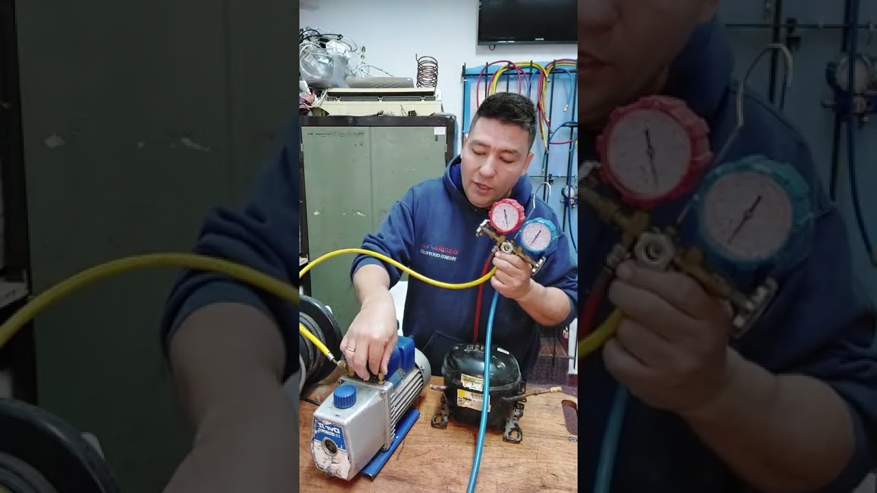 como se usa una bomba de vacío