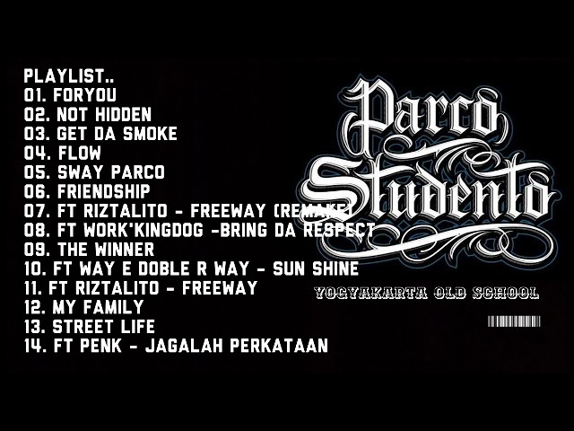 Parco Studento - kompilasi full album 2021 (YOGYAKARTA hip-hop old school) class=