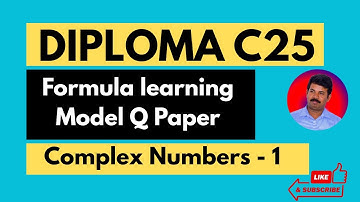 01 || Complex Numbers Made Easy for Karnataka Diploma C25 | Formula Learning with @RaviRnandi