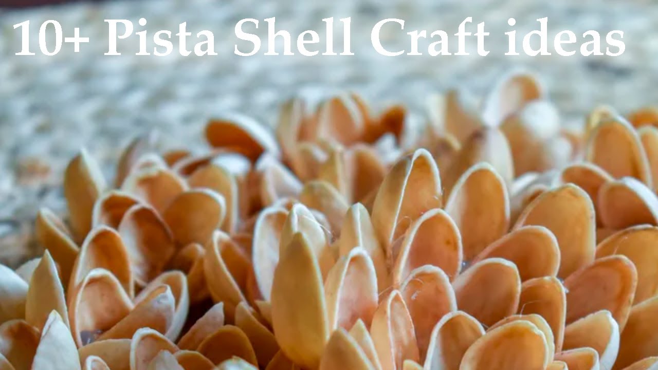 10 Simple Pista Shell Craft Ideas That Can Be Made Quickly YouTube