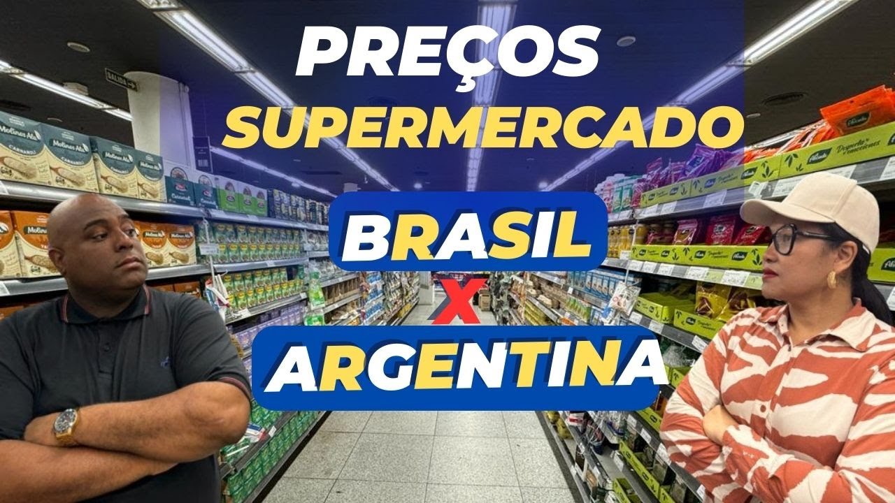 SUPERMERCADO PREÇOS ARGENTINA X BRASIL | MEDICINA NA ARGENTINA 2024 ...