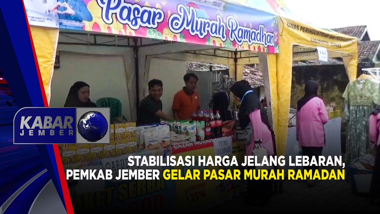 Stabilisasi Harga Jelang Lebaran, Pemkab Jember Gelar Pasar Murah Ramadan | Kabar Jember