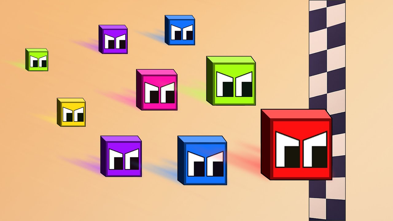 Square Race - Chaos on the Track!