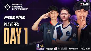 [FREE FIRE] ESPORTS NATIONAL CHAMPIONSHIP 2026 | PLAYOFFS DAY 1 | #DRS #TONDE #HORAA #DADAAGAANG