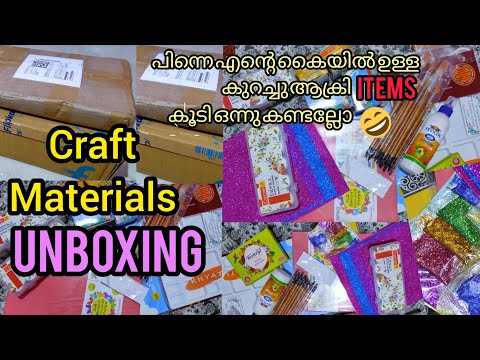 Art and Craft Materials With  Price |Unboxing Craft Supplies|Craft Haul|Time Crafts