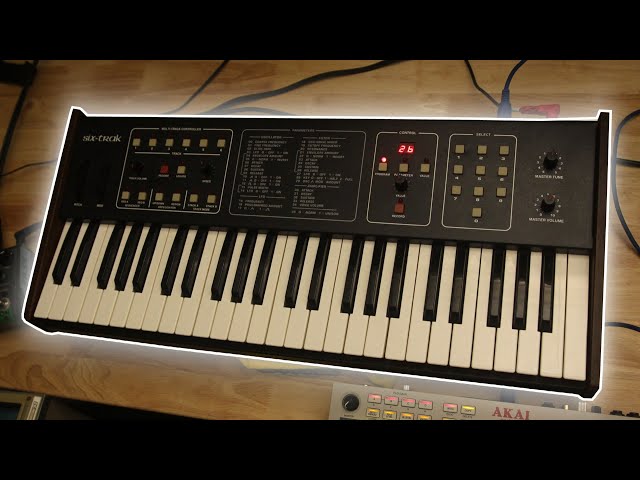 Sequential Circuits Six-Trak // 80's Poly, and the OG Groovebox class=