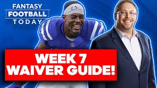 NFL Waiver Wire Week 7: TOP ADDS, Bye Week Replacements, Streamers | 2022 Fantasy Football Advice