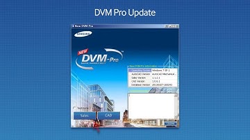 [SAMSUNG VRF] DVM Pro Update Information