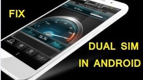 fix dual sim in qualcomm android phone I swipe elite plus
