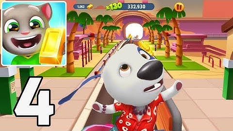 Talking Tom Gold Run - Walkthrough Gameplay - Part 4 (iOS/Android)