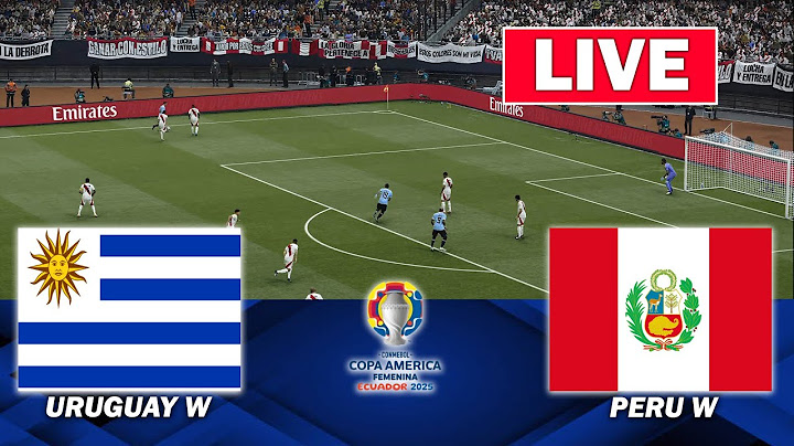 🔴LIVE : Uruguay W vs Peru W |  South America Copa America 2025 | Full Match Streaming |