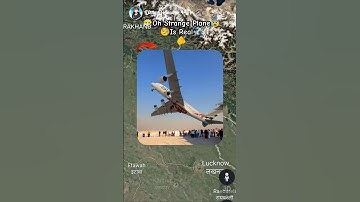 📌✈️Oh Strange Plane In Google Map? #shorts #trending #map #datadefender4u