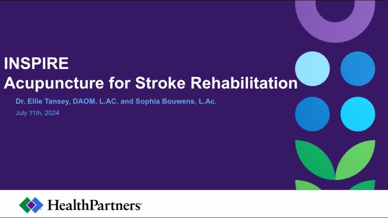 Acupuncture for Stroke Rehabilitation - YouTube