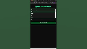 File Generator #webleb #code #coding #fyp #developer