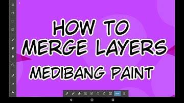 How To Merge Layers - Medibang Paint Tutorial For Beginners