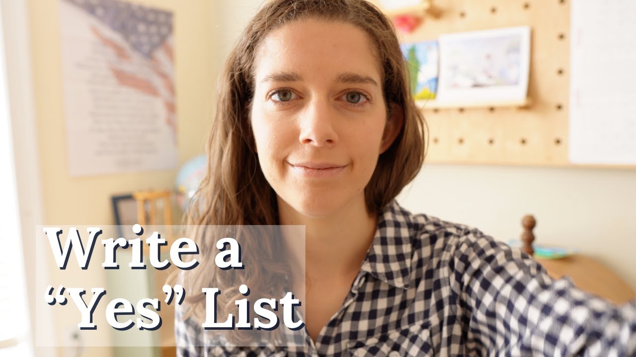 Yes List Overwhelmed? Write a