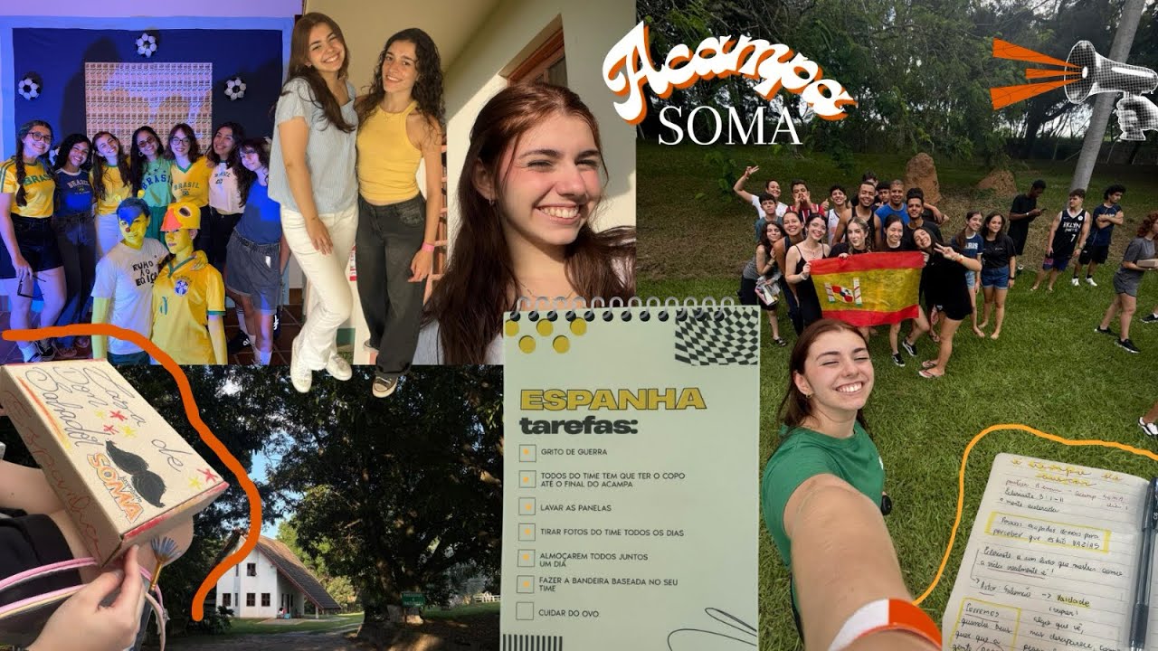 VLOG ACAMPA SOMA part.1 | Retiro, noite temática, espanha 🇪🇸🇧🇷