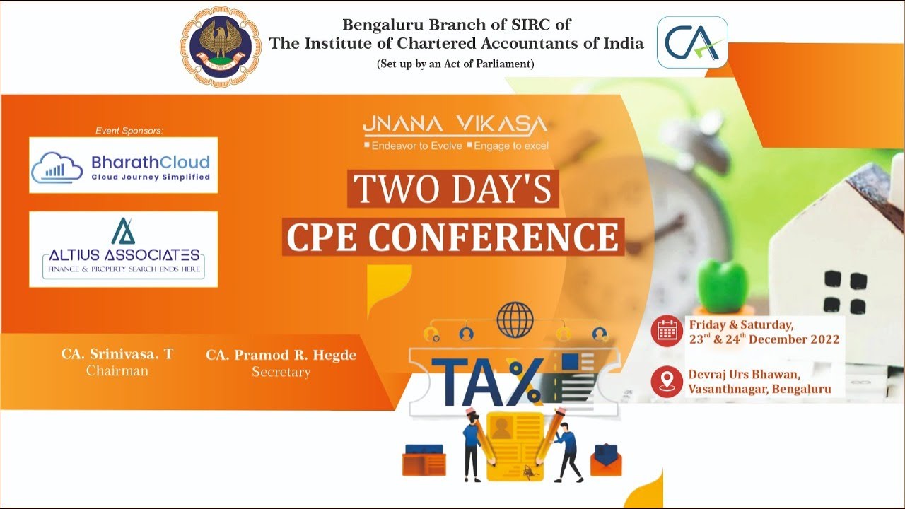 Two Days Event Conference Two Days CPE Conference Day 1(Inaugral Session) - YouTube