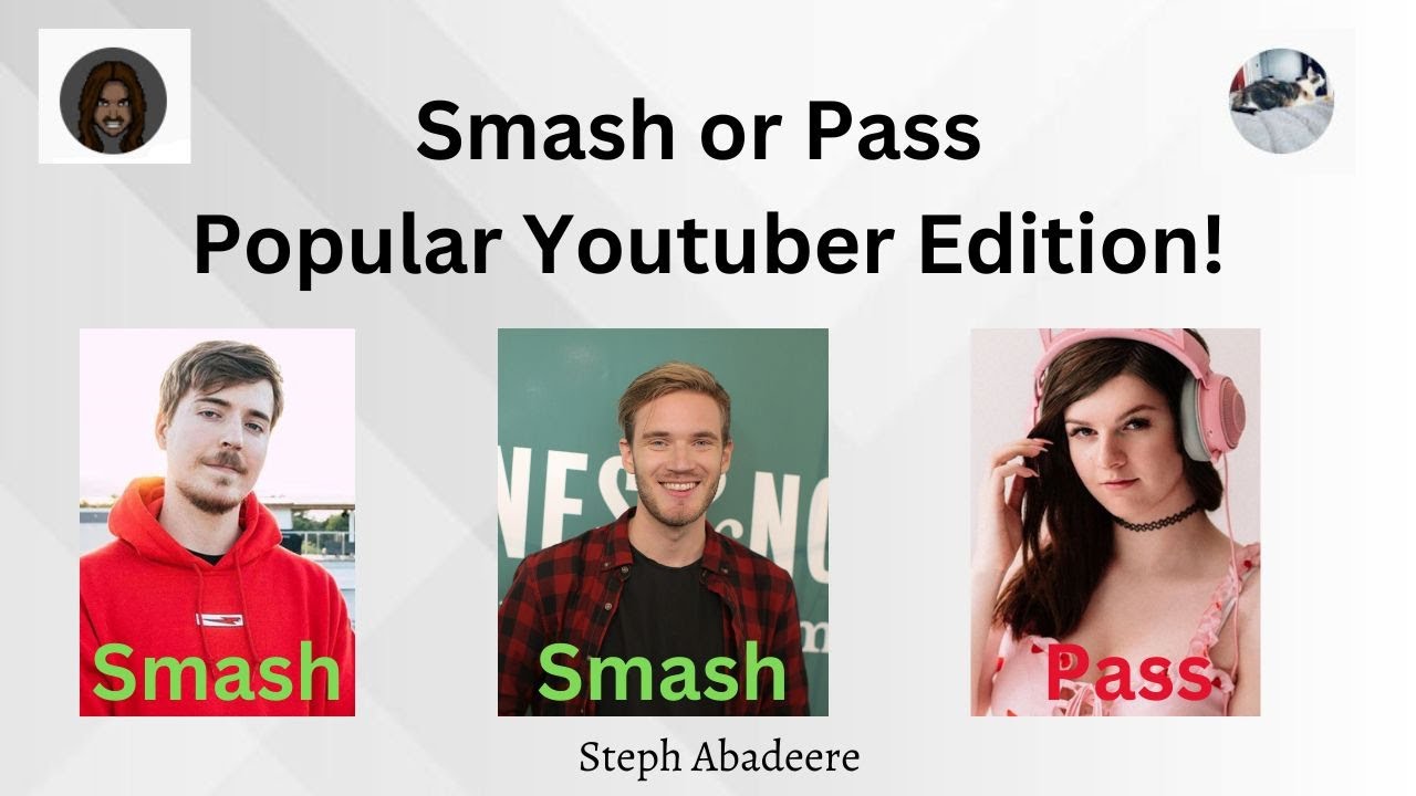 Smash or Pass (Popular Youtuber Edition) - YouTube