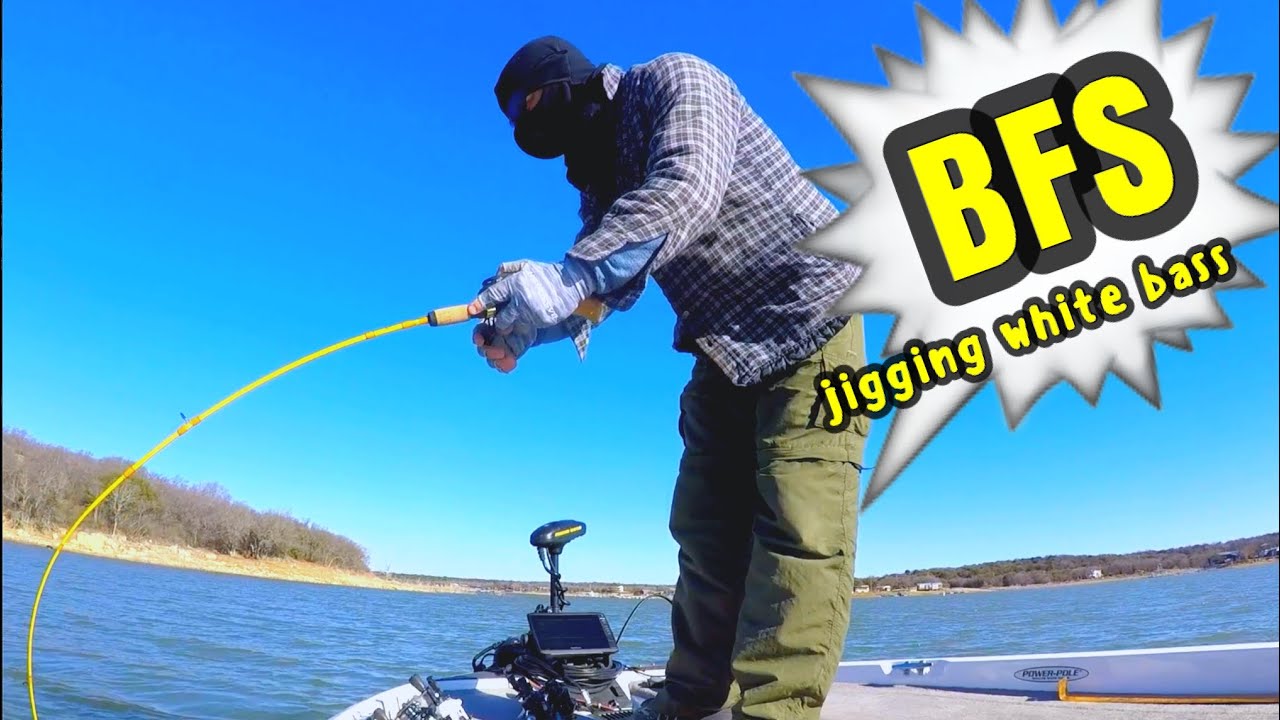 BFS Fishing - Jigging for White Bass on Ultra Light Gear 