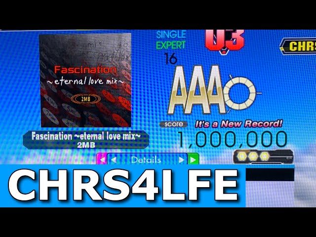 Fascination ~ELM~ (ESP-16) MFC 1,000,000 World Record [DDR Ace] class=