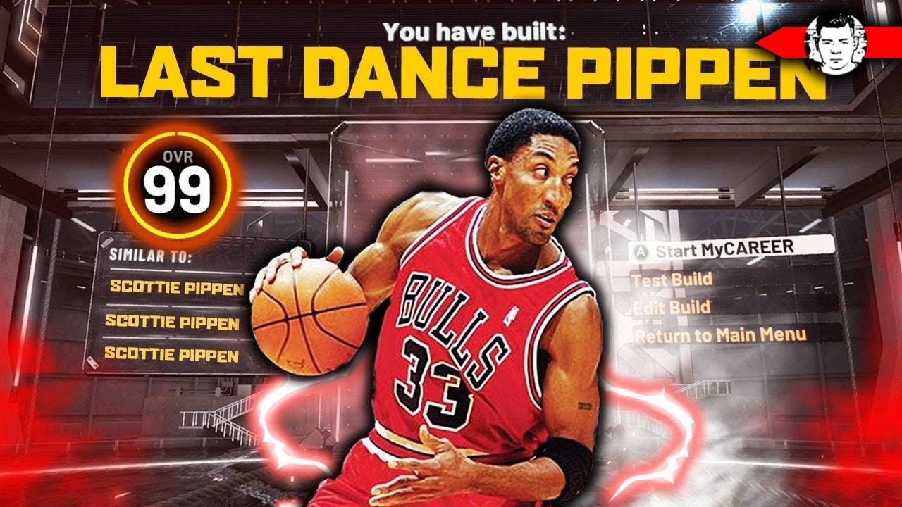 LEGEND MICHAEL JORDAN, SCOTTIE PIPPEN and DENNIS RODMAN THE LAST DANCE on  NBA 2K20 