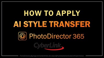 How to Apply AI Style Transfer in PhotoDirector 365