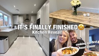 FINISHED KITCHEN REVEAL!! 😱| OUR TAYLOR WIMPEY NEW BUILD KITCHEN TRANSFORMATION | Ellie Bennett