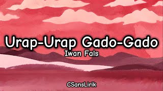 Urap-Urap Gado-Gado - Iwan Fals (Lirik/Lyrics)