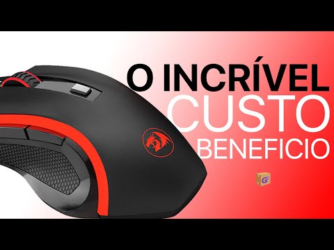 Mouse Gamer Redragon Nothosaur M606: O INCRÍVEL CUSTO BENEFÍCIO  [UNBOXING e REVIEW]