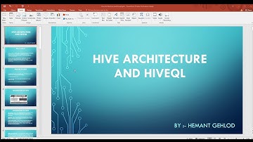 Hive Architecture and Hiveql pptx   PowerPoint  presentation