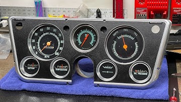 72 Chevy C10 In Dash Tachometer Install