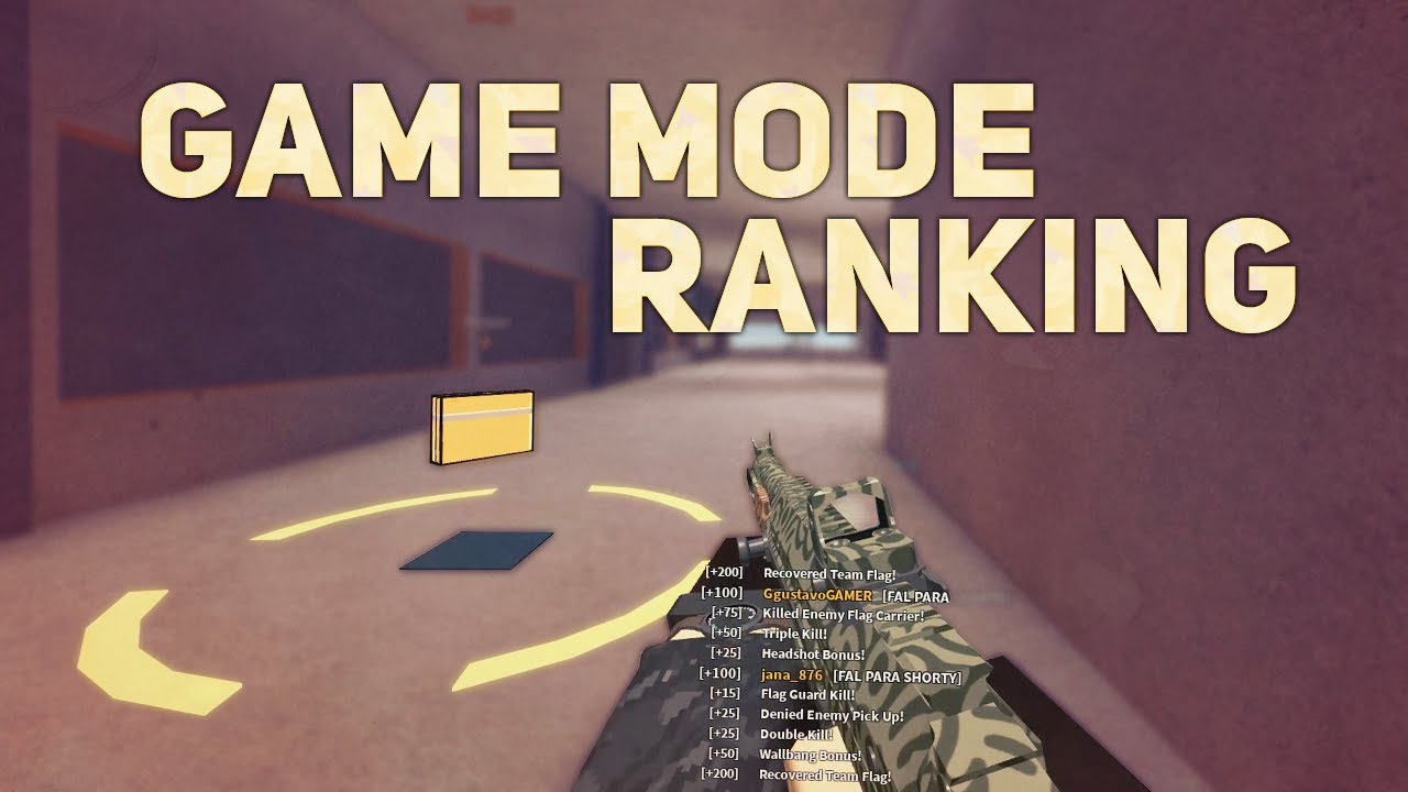 Ranking The Game Modes Roblox Phantom Forces Youtube - roblox phantom forces rank 200