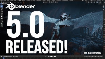 Blender 5.0 Is Here - New Features & More!