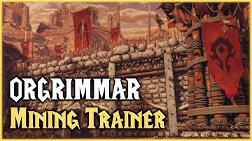 Orgrimmar - Mining Trainer