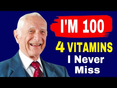 100 Years Old Dr. John Scharffenberg is Still Active & Healthy | Vitamins He takes Daily!