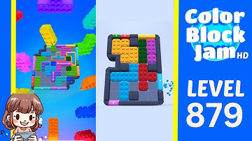 Color Block Jam Level 879 Solution Walkthrough
