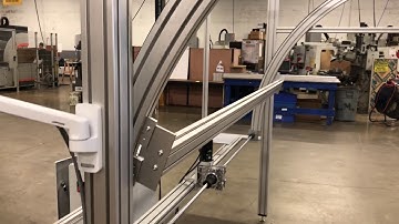 Curved Actuator with 150 Degree Rotation