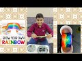 Rainbow Rising 🌈 #Watch colors climb like magic! # Grow Your Own Rainbow 🌟Curiosity Colors 💡 
