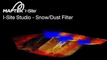Maptek I-Site Studio - Snow/Dust Filter