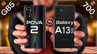 Tecno POVA 2 vs Samsung Galaxy A13 5G Full Comparison | Phone Battel G85 vs70| Which Best
