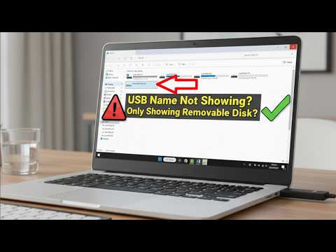 Fix USB Drive Showing as 'Removable Disk' Instead of Its Name! On Windows 11/10